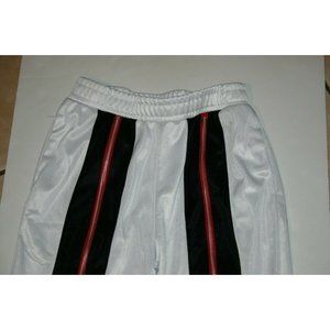 Young Reckless Y&R pants youth small full zip train workout white kids 22 x 29